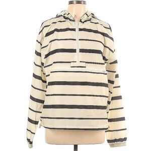 Thread & Supply wind jacket, ivory/navy, Large